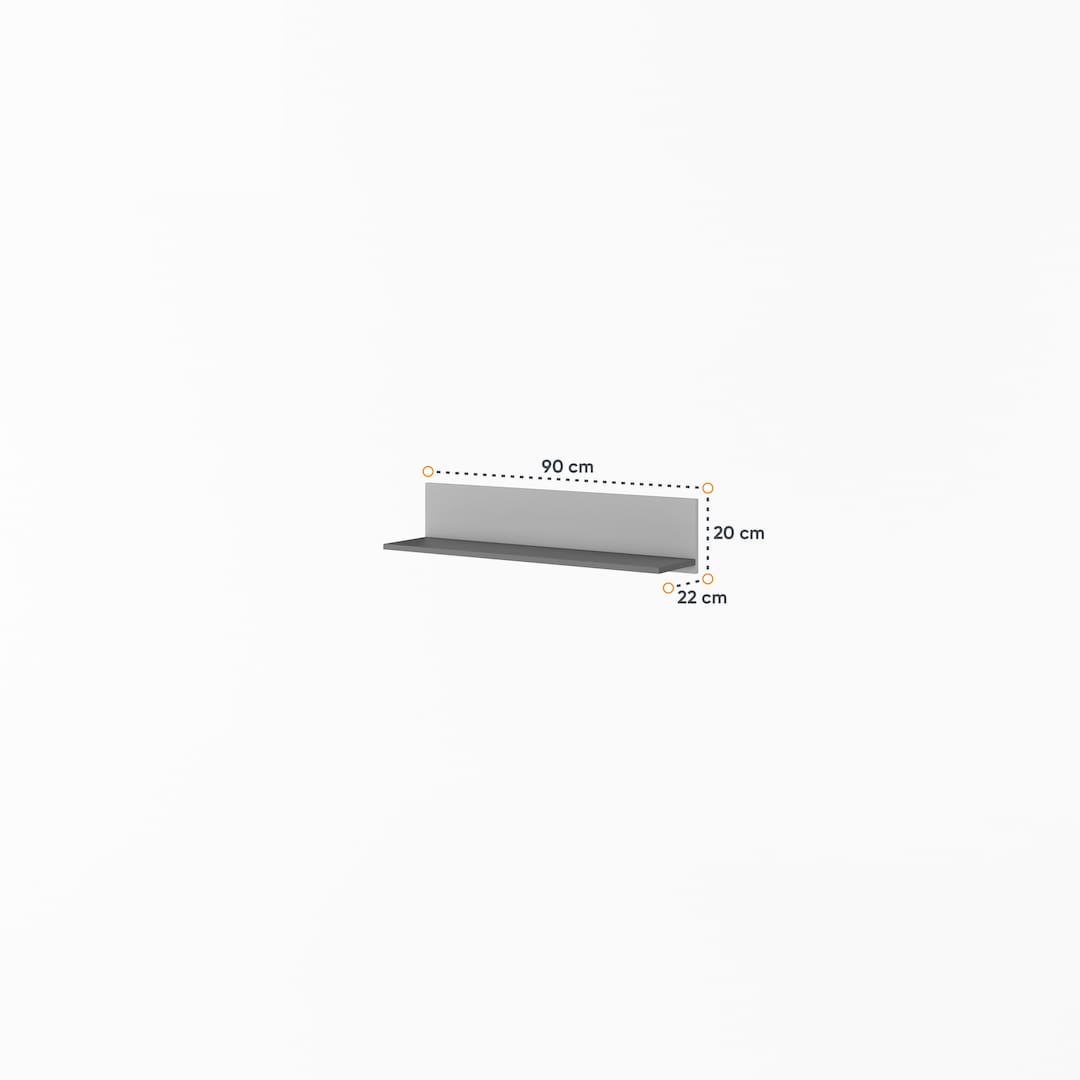 Pok PO-12 Wall Shelf 90cm