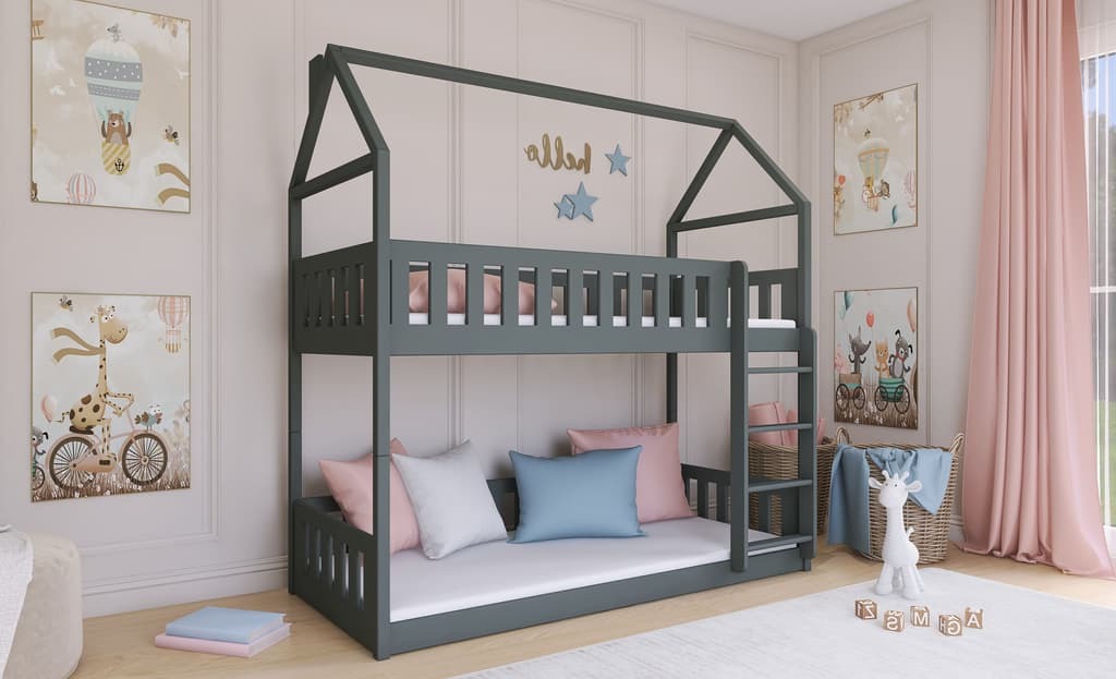Wooden Bunk Bed Pola