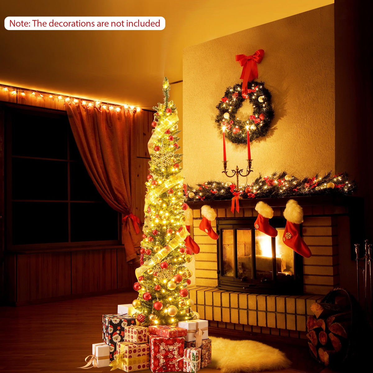 Pre-Lit Christmas Tree, image 3
