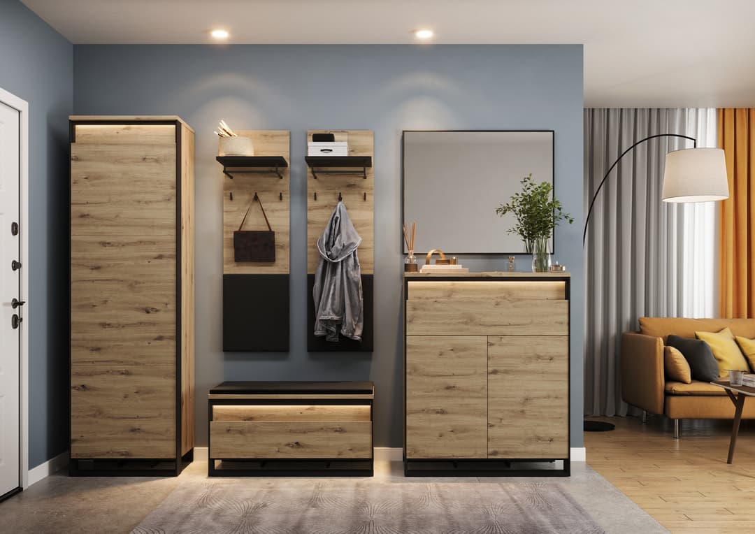Quant QG-02 Hallway Cabinet 92cm