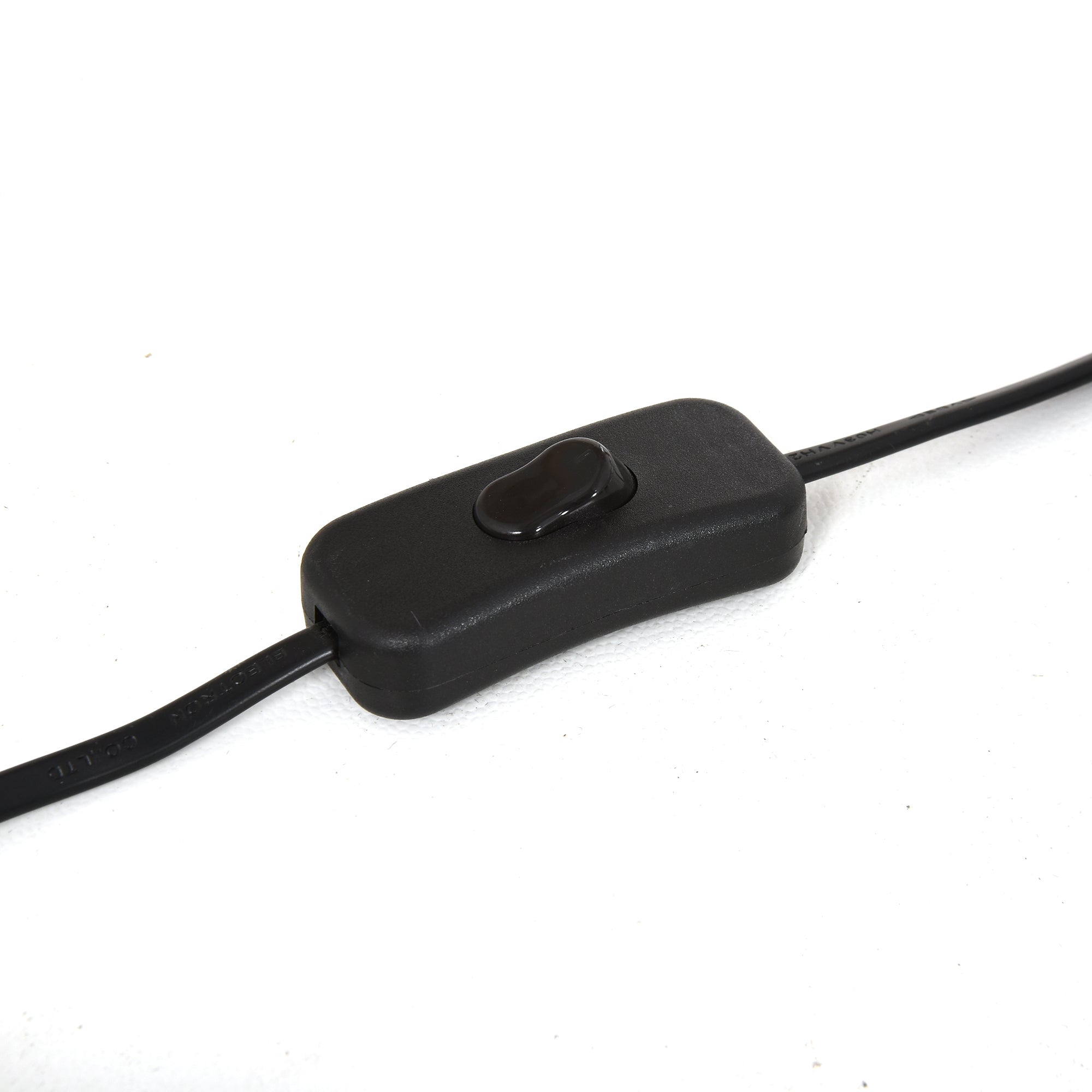 HOMCOM Nautical Style Table Lamp with Fabric Lampshade Metal Frame Power Switch, 48cm Home Desk Lamp Bedroom Living Room Study E27 Base, Beige