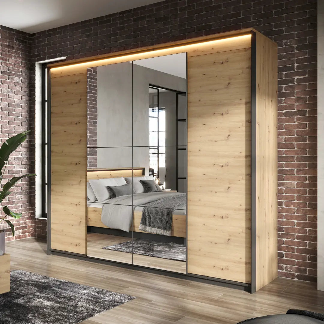 Quant QS-05 Hinged Wardrobe 250cm