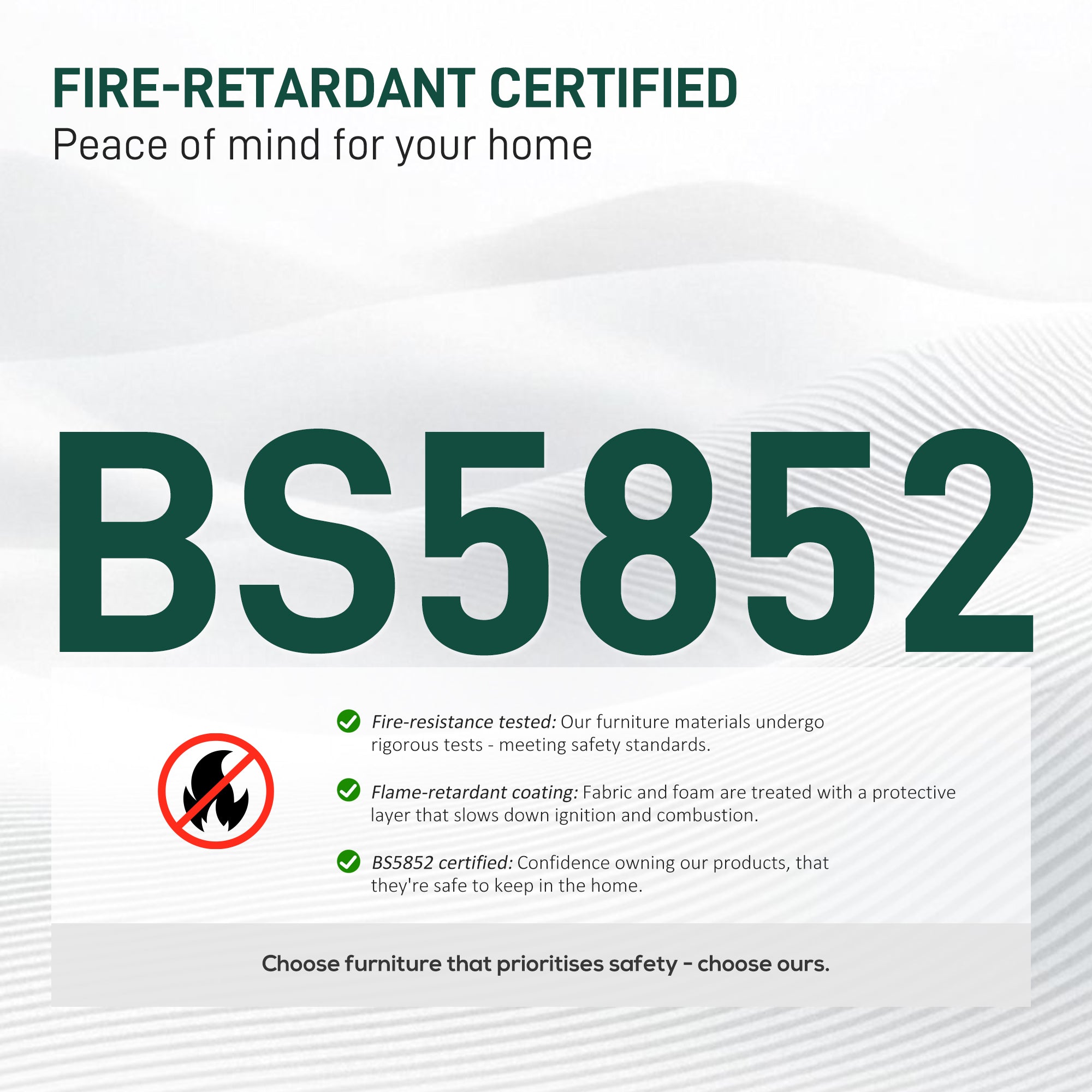 HOMCOM Two-Seater Velvet-Feel Sofa - Green