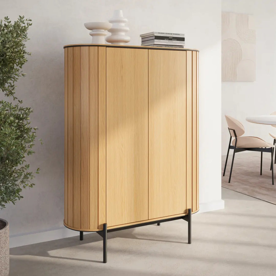 Rotto RT-01 Highboard Cabinet 107cm