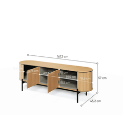 Rotto RT-05 TV Cabinet 167cm - product image 5