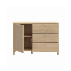 Skelbit Sideboard Cabinet 116cm in Oak Elegant, image 4