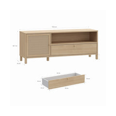 Skelbit TV Stand 156cm in Oak Elegant, image 7