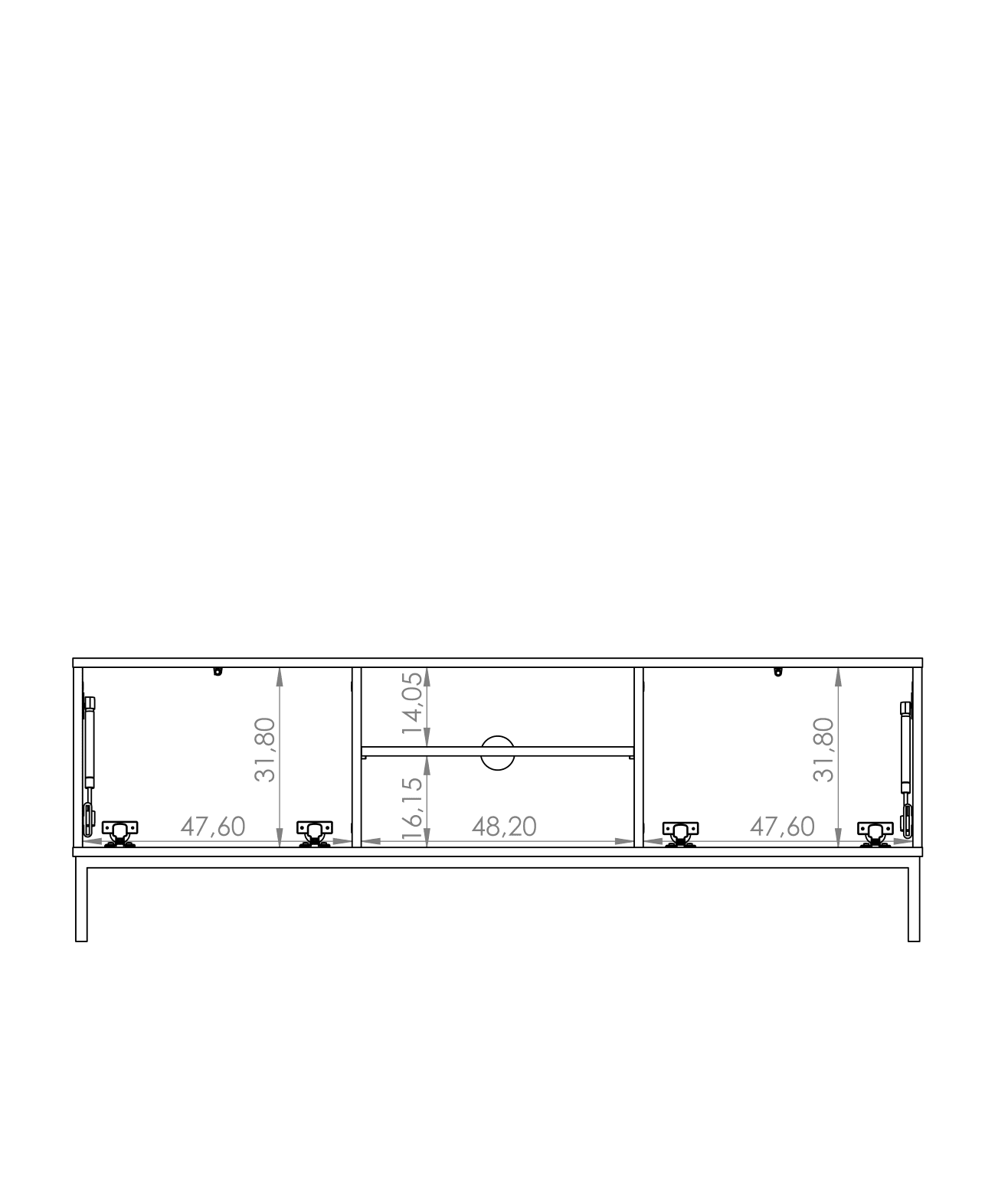 Querty 05 TV Cabinet 150cm