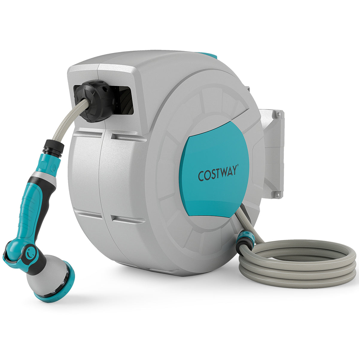 Retractable Garden Hose Reel Heavy Duty Water Hose for Patio