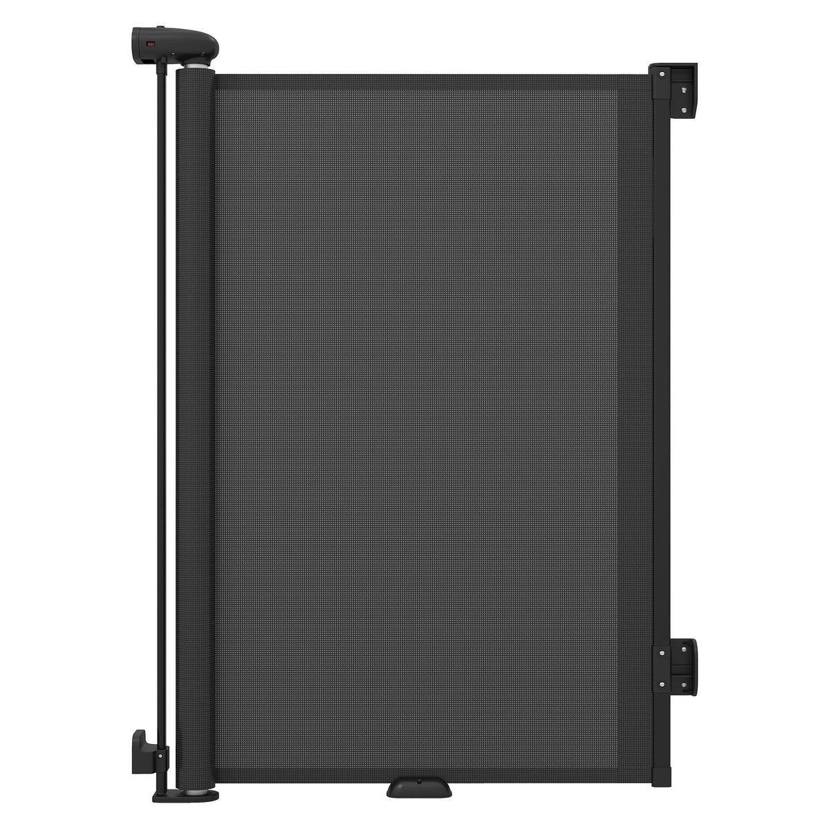 Retractable Safety Barrier up to 140 with Double Locking for Babies and Dogs-Black
