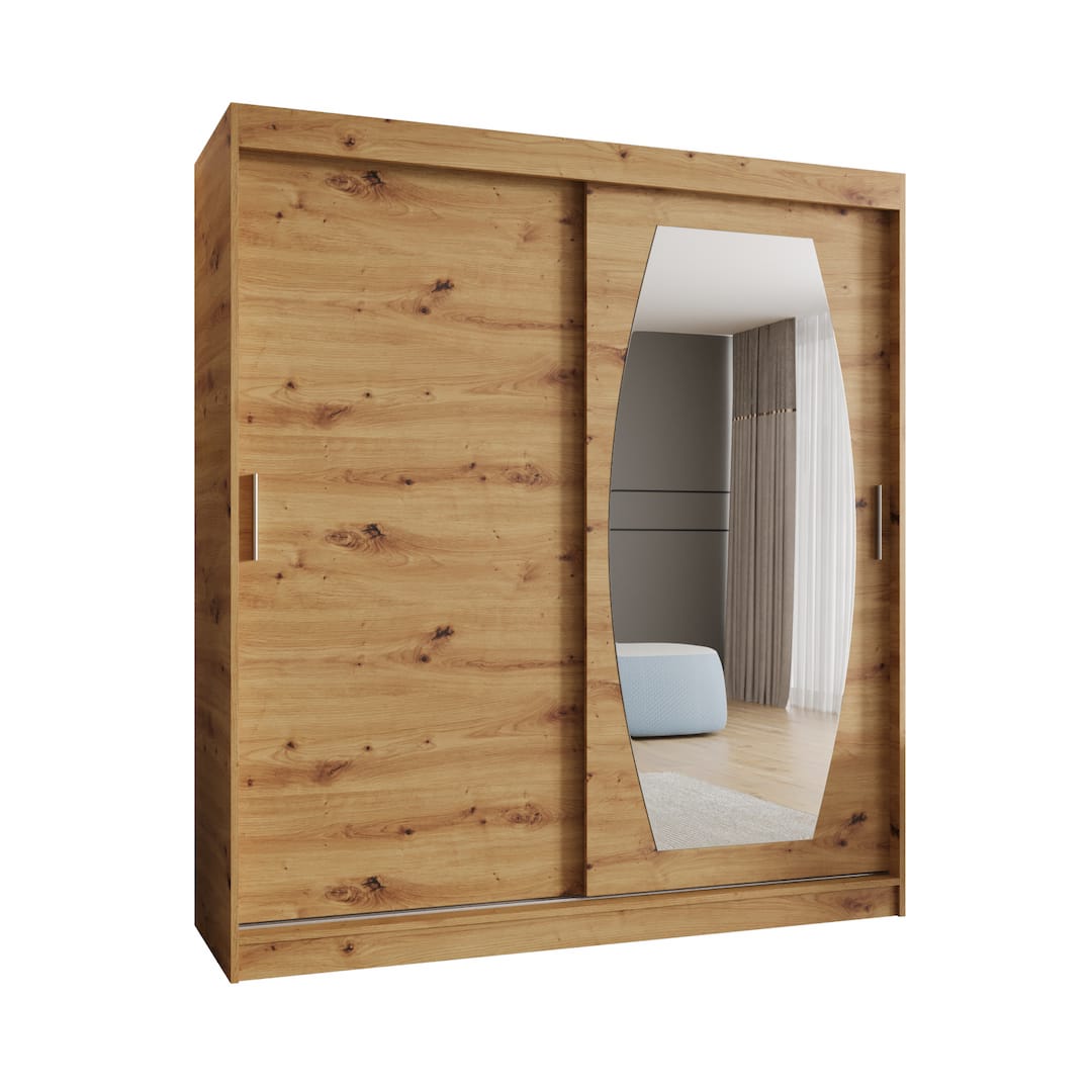 Rossa Sliding Door Wardrobe 180cm - product image 6