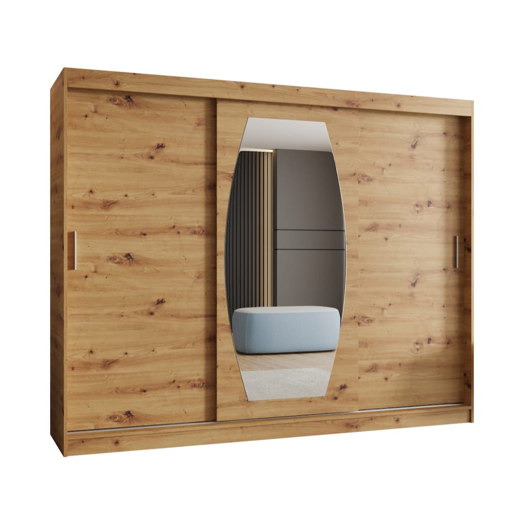 Rossa Sliding Door Wardrobe 250cm - product image 2