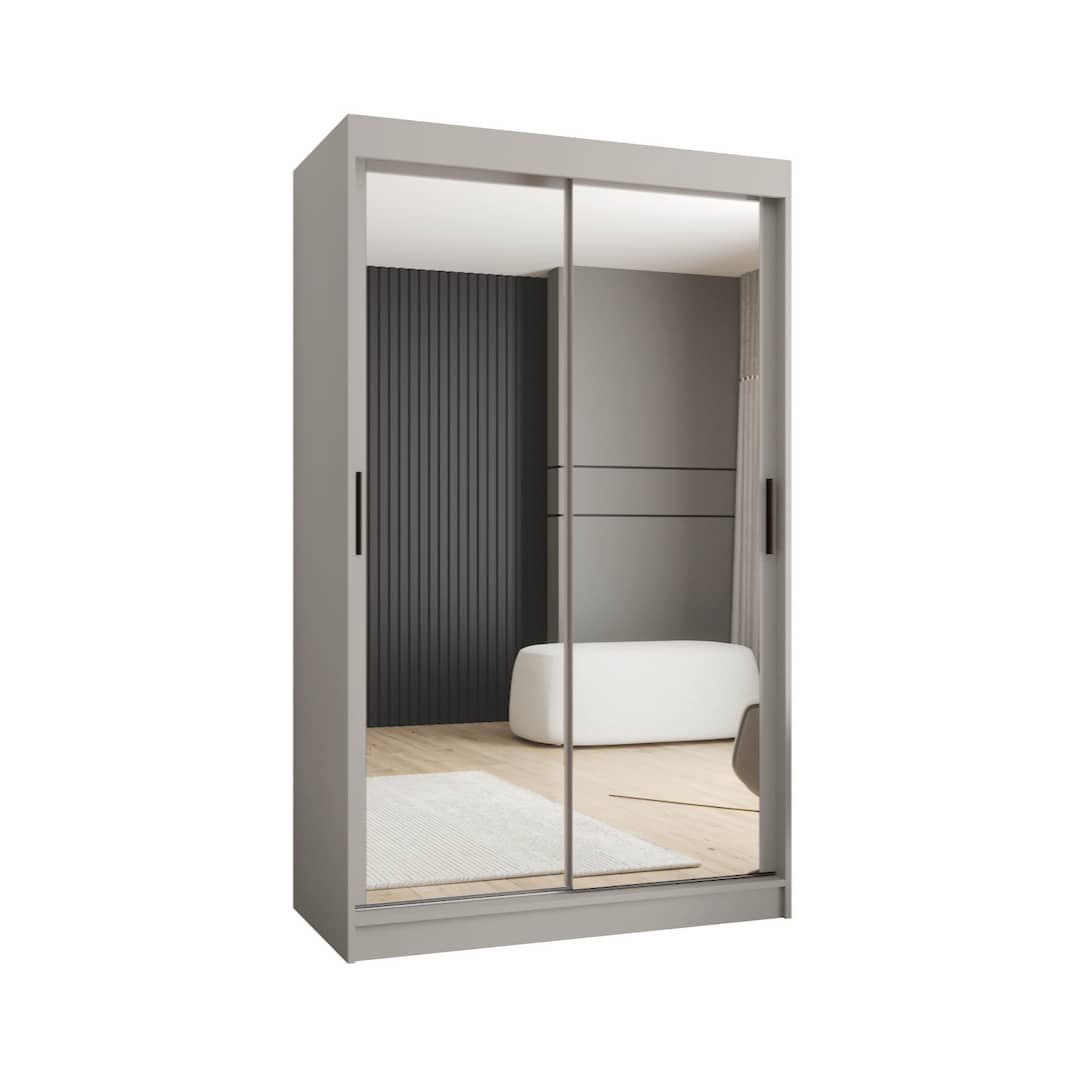 Rubino T3 Sliding Door Wardrobe 120cm