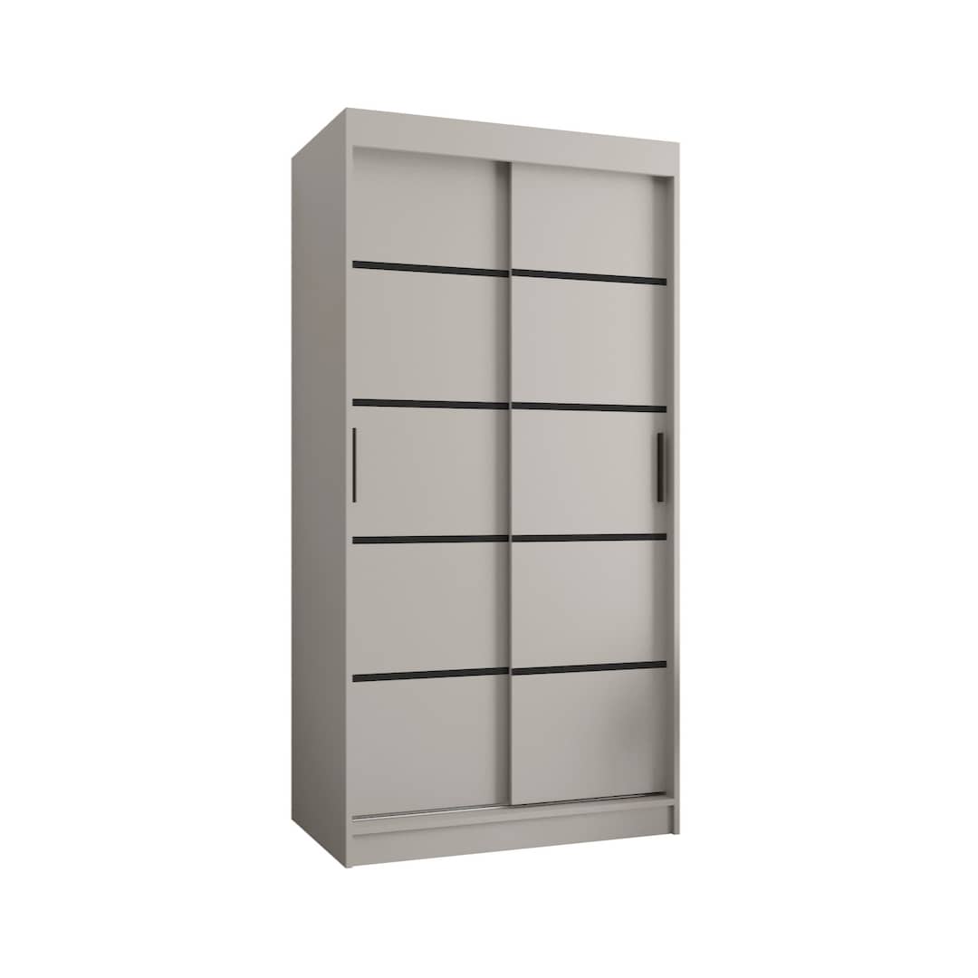 Rubino V1 Sliding Door Wardrobe 100cm
