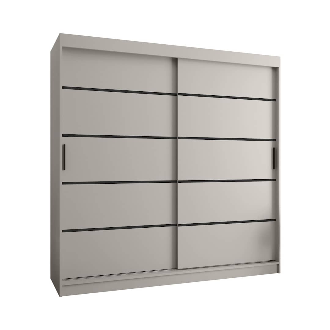 Rubino V1 Sliding Door Wardrobe 200cm