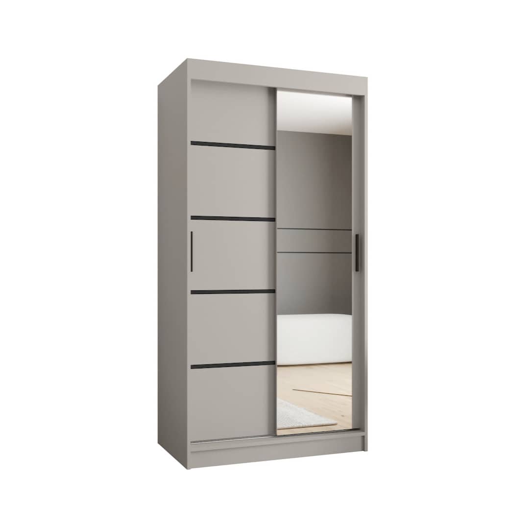 Rubino V2 Sliding Door Wardrobe 100cm - product image 9