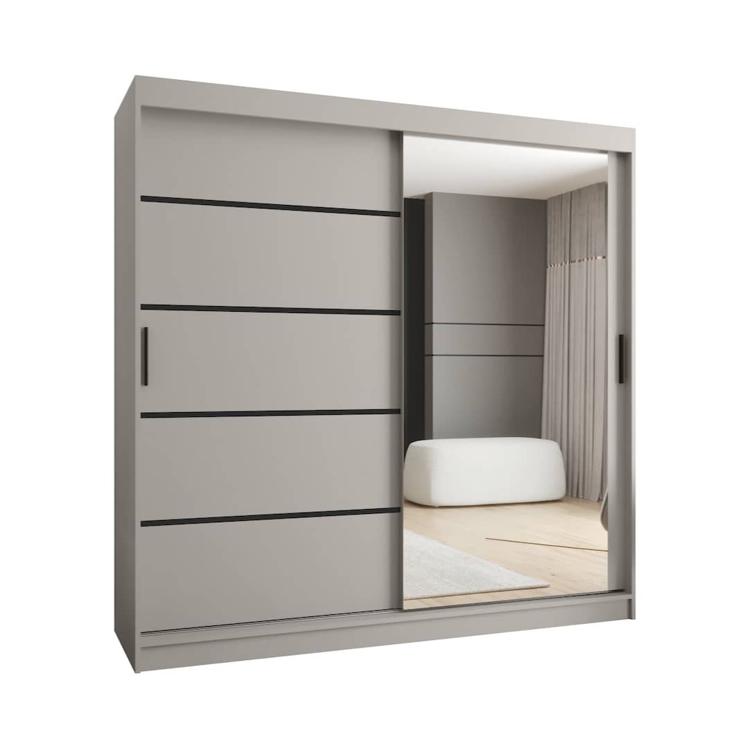 Rubino V2 Sliding Door Wardrobe 200cm - product image 9