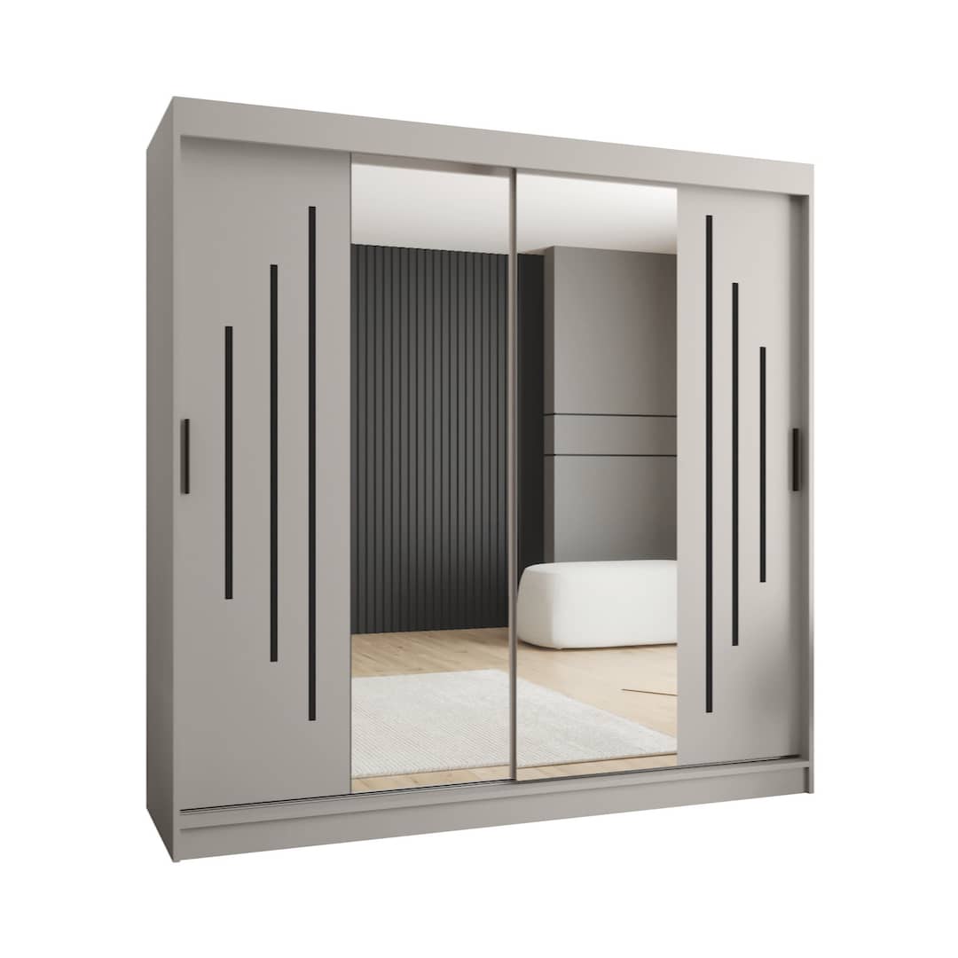 Rubino Y1 Sliding Door Wardrobe 200cm