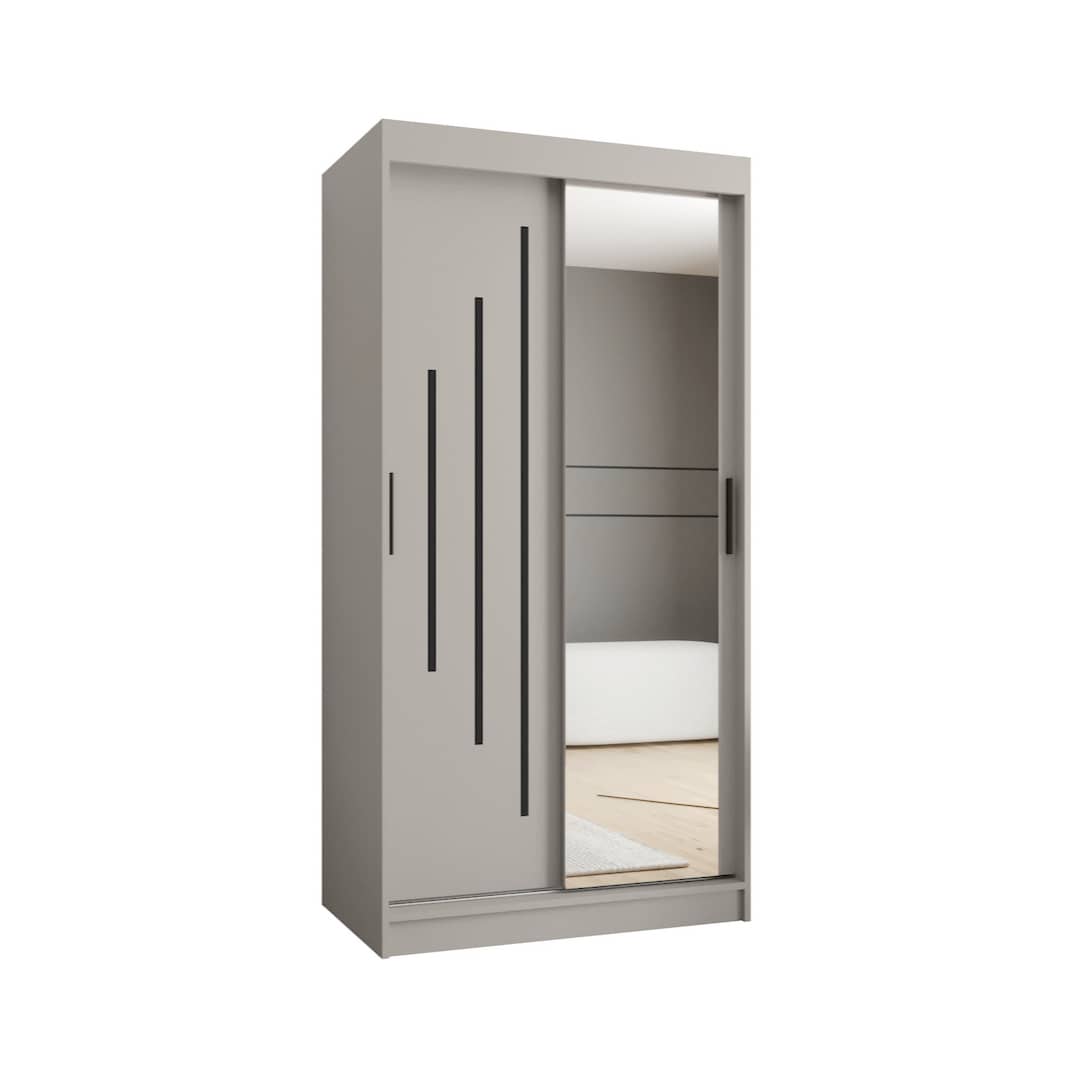 Rubino Y2 Sliding Door Wardrobe 100cm - product image 7
