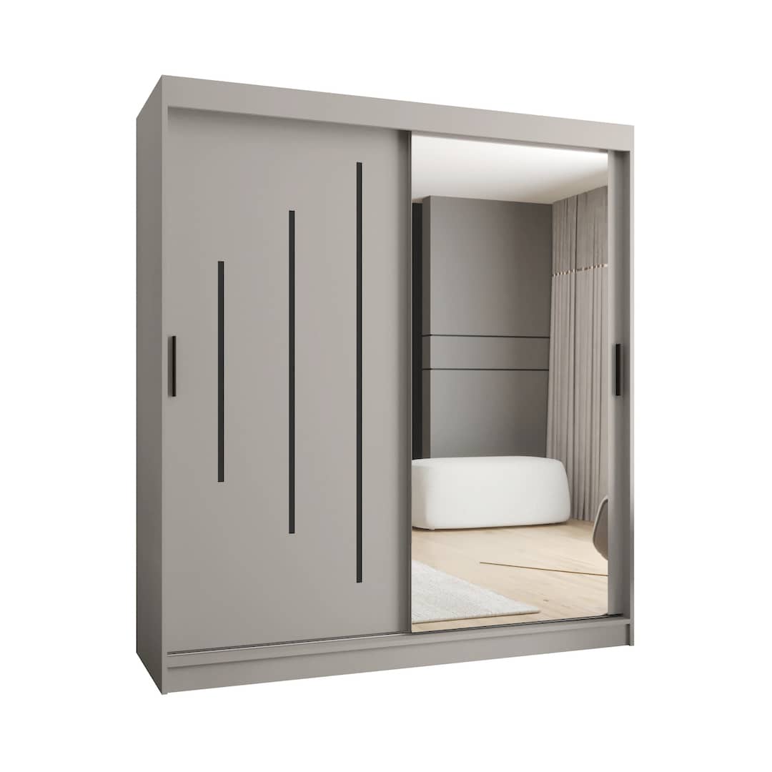 Rubino Y2 Sliding Door Wardrobe 180cm