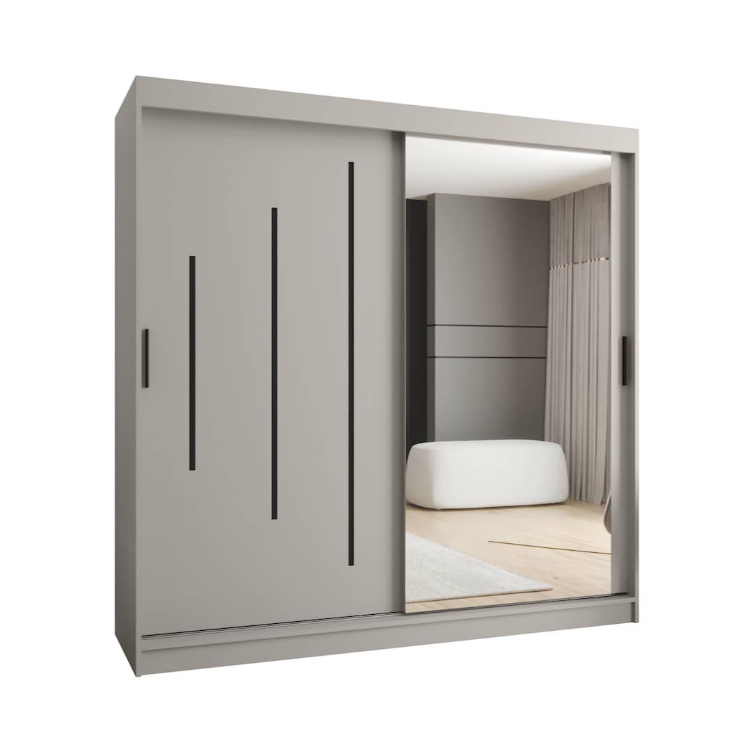 Rubino Y2 Sliding Door Wardrobe 200cm
