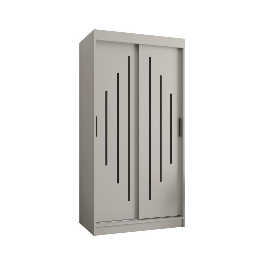 Rubino Y Sliding Door Wardrobe 100cm