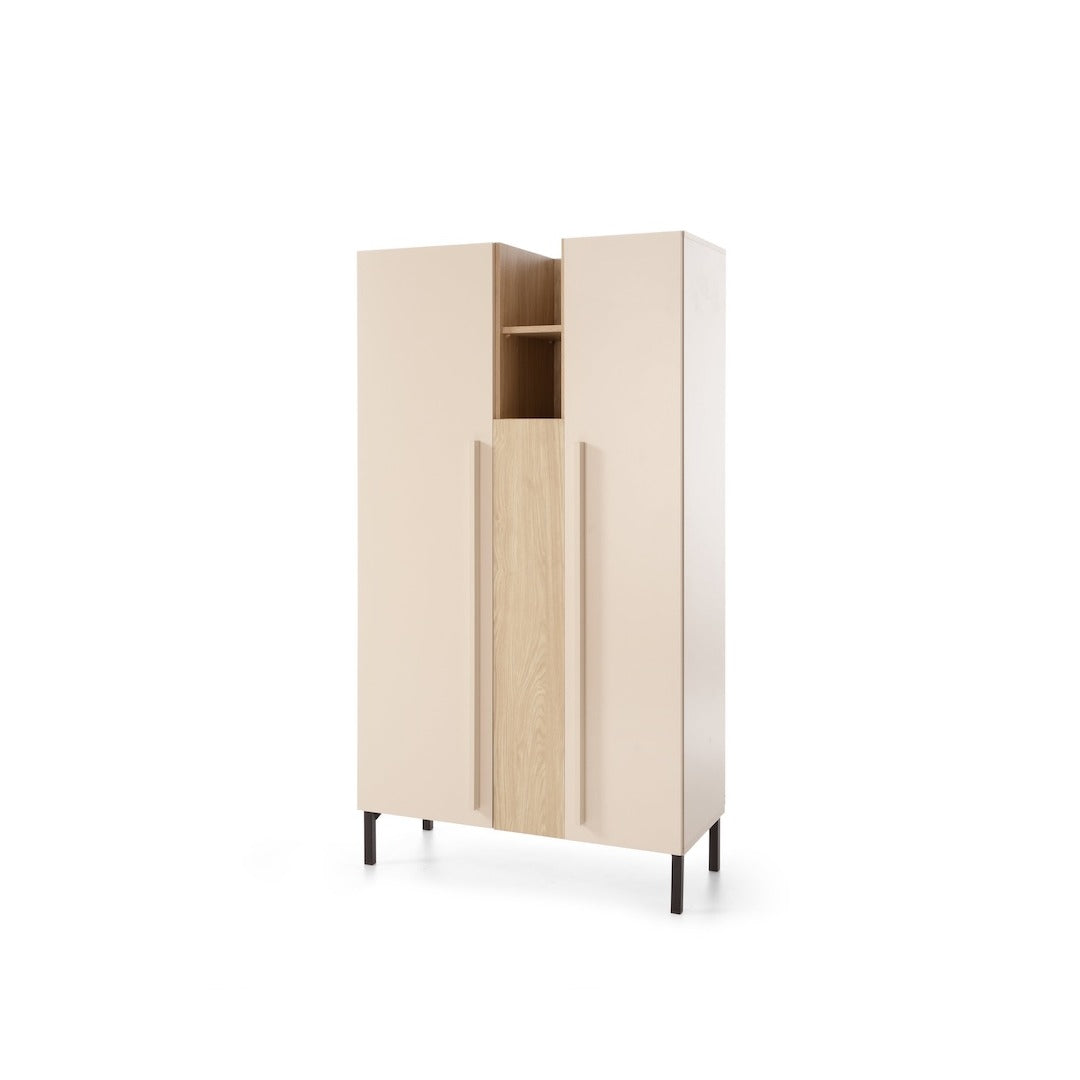 Sergio SE5 Highboard Cabinet 90cm in Beige, image 7