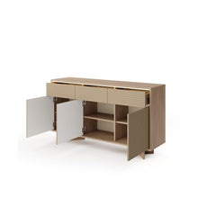 Semi Sideboard Cabinet 154cm