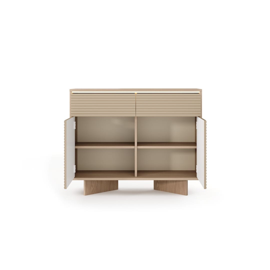 Semi Sideboard Cabinet 104cm