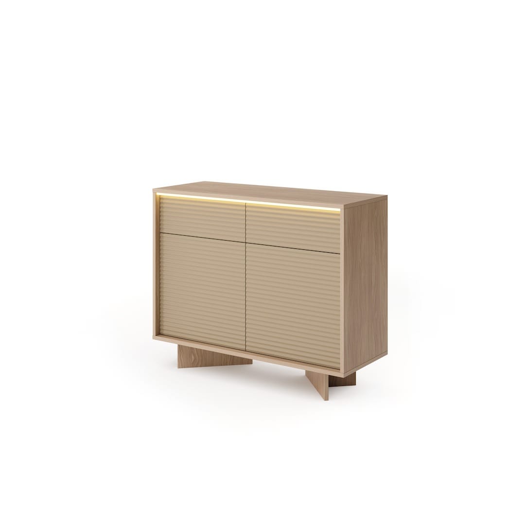 Semi Sideboard Cabinet 104cm