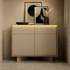 Semi Sideboard Cabinet 104cm