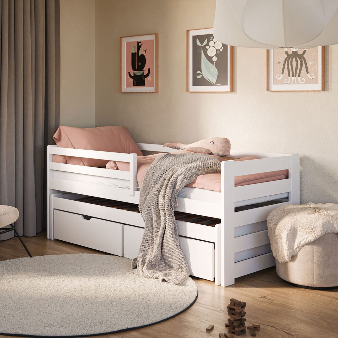 Senso Double Bed with Trundle - product image 4