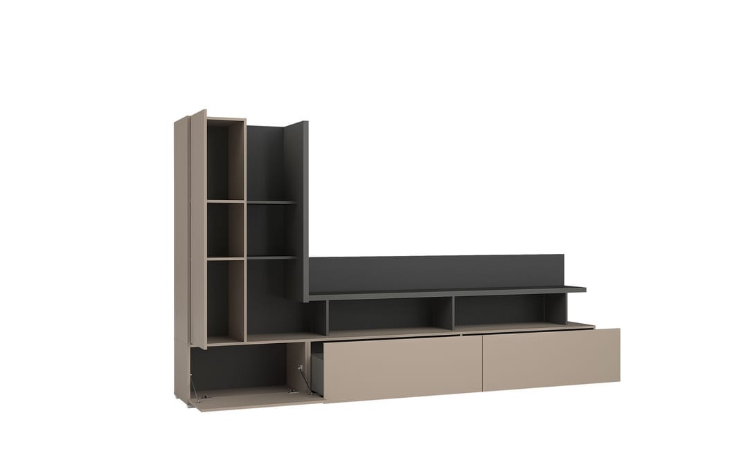 Serio Entertainment Unit For TVs Up To 75"