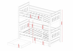 Seweryn Bunk Bed with Trundle and Storage - product image 17