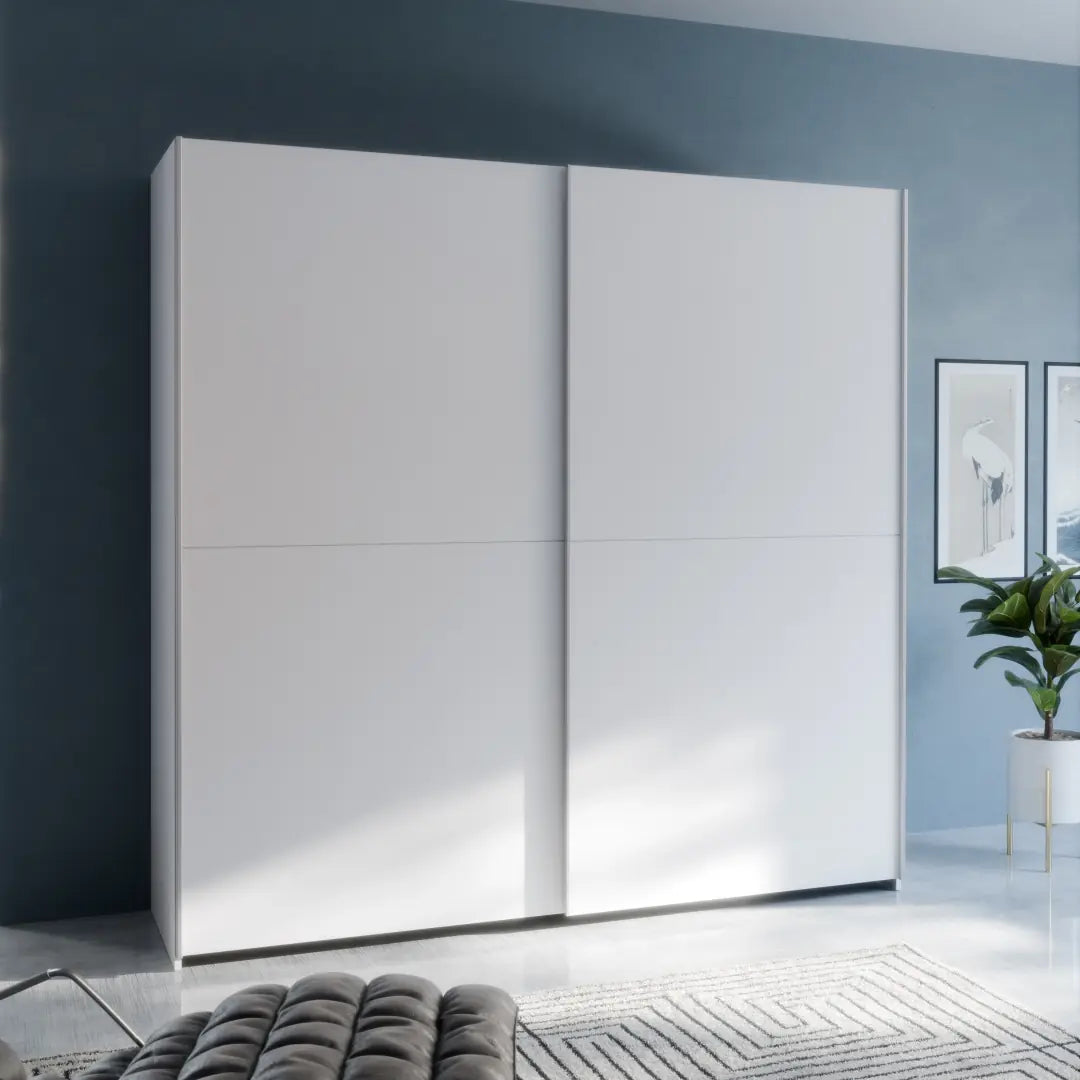 Ballara Sliding Door Wardrobe White image