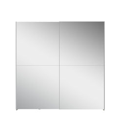 Ballara Sliding Door Wardrobe 190cm in White, image 3
