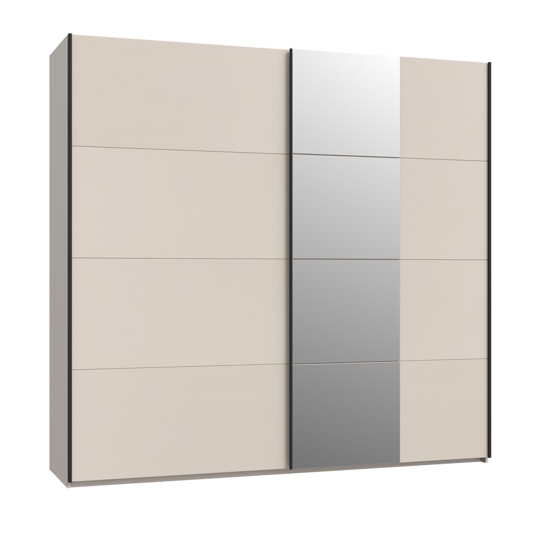 Ingalill Sliding Door Wardrobe 220cm in Sand, image 3