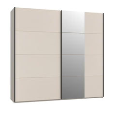 Ingalill Sliding Door Wardrobe 220cm in Sand, image 3