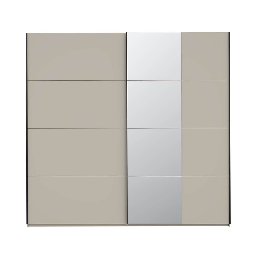 Ingalill Sliding Door Wardrobe 220cm in Sand, image 7