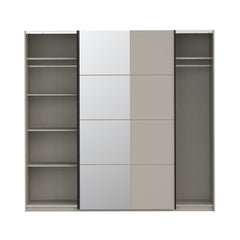 Ingalill Sliding Door Wardrobe 220cm in Sand, image 8