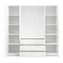 Siena I Hinged Door Wardrobe 196cm, image 2