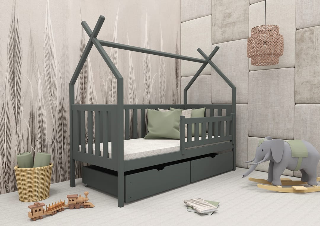 Wooden Single Bed Simba With Storage - product image 5