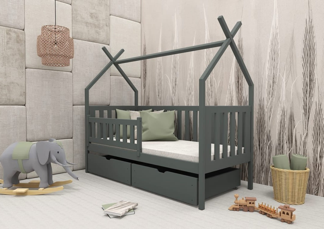 Wooden Single Bed Simba With Storage - product image 6