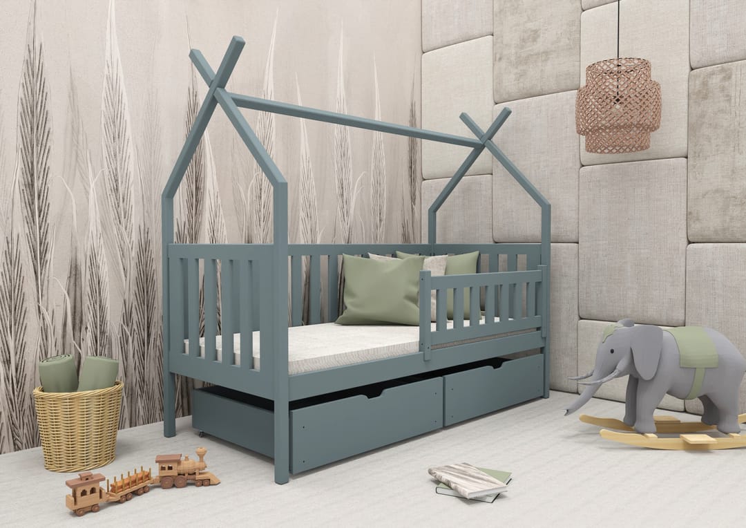 Wooden Single Bed Simba With Storage - product image 8