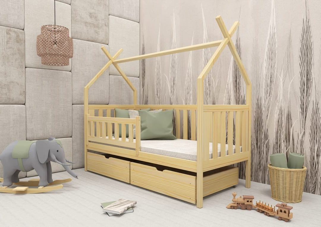 Wooden Single Bed Simba With Storage - product image 11