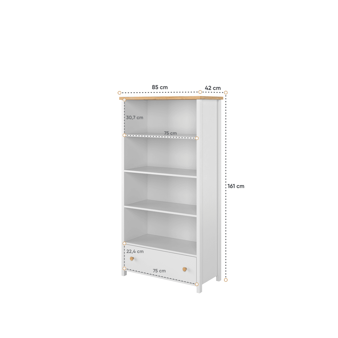 Story SO-02 Bookcase 85cm
