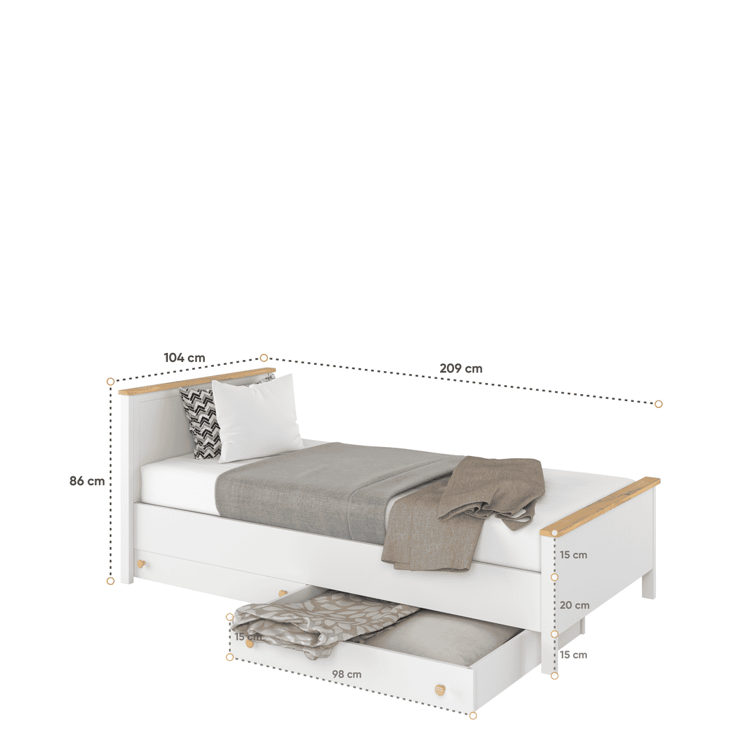 Story Bed With Mattress [EU Single]
