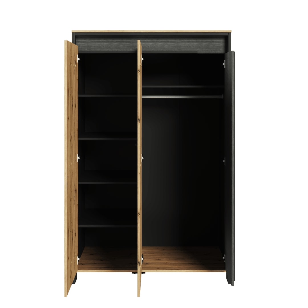 Spot SP-01 Hinged Wardrobe 123cm