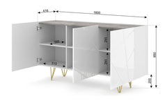 Space Sideboard Cabinet 160cm