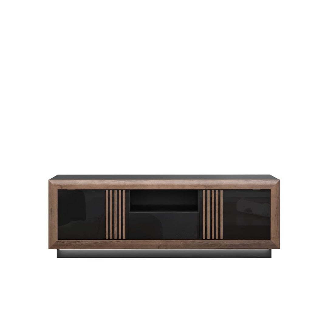 Savona TV Cabinet 163cm in Black, image 3